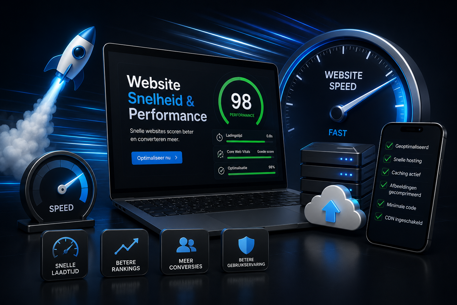 Website snelheid en performance optimalisatie